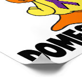 家庭内暴力を避ける ポスター (角)