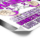 家庭内暴力サポート認識度 フォトプリント            (角)