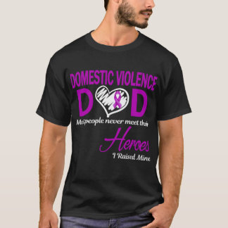 家庭内暴力パパを育てた Tシャツ