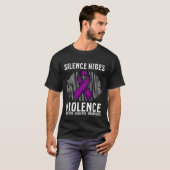 家庭内暴力啓発サポートギフト 国内 Tシャツ (正面フル)