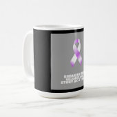 家庭内暴力認識度クラシックマグ コーヒーマグカップ (正面左)