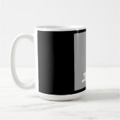 家庭内暴力認識度クラシックマグ コーヒーマグカップ (左)