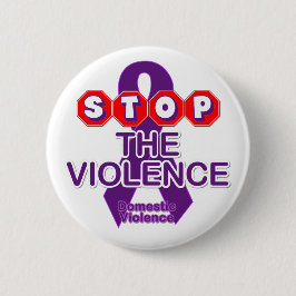 家庭内暴力認識度ボタン 缶バッジ