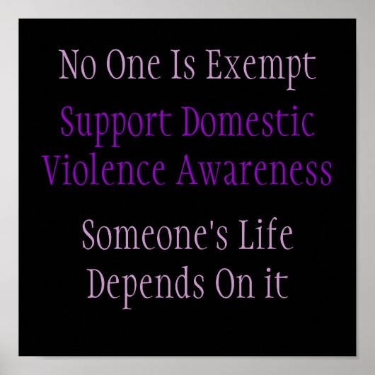 家庭内暴力認識度ポスター ポスター (正面)