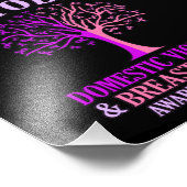 家庭内暴力認識度月10月サポート フォトプリント            (角)