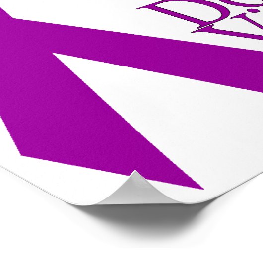 家庭内暴力認識度月 ポスター (角)