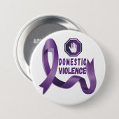 家庭内暴力認識度月 缶バッジ (正面&裏面)