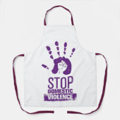 家庭内暴力認識度 エプロン (正面)