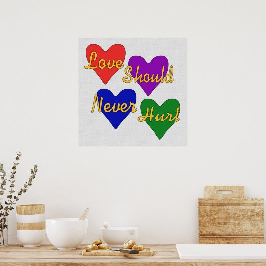 家庭内暴力認識度 ポスター (キッチン)