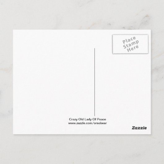 家庭内暴力認識度 ポストカード (裏面)