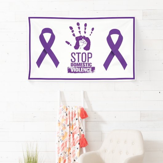 家庭内暴力認識度 横断幕 (インサイチュ)