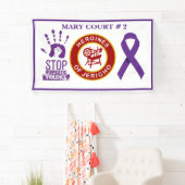 家庭内暴力認識度 横断幕 (インサイチュ)