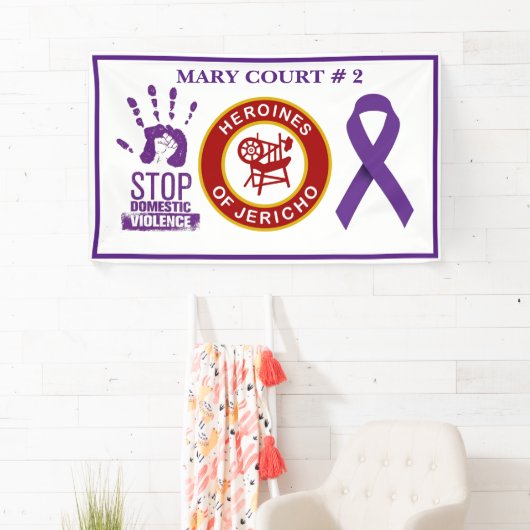 家庭内暴力認識度 横断幕 (インサイチュ)