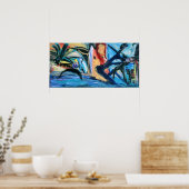 家庭内暴力 ポスター (キッチン)