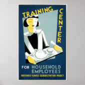 家庭従業員研修センター ポスター (正面)