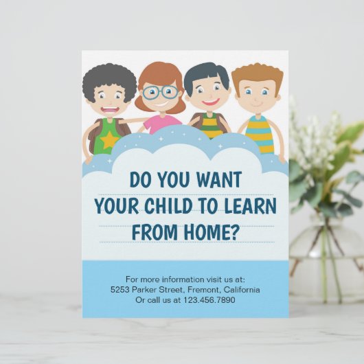 家庭教師のチラシ (スタンド正面)