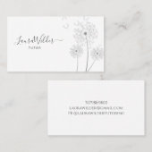 家庭教師の名刺 名刺 (正面/裏面)