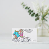 家庭教師の名刺 名刺 (スタンド正面)