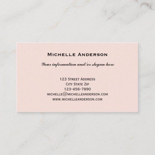 家庭教師先生教育名刺 名刺 (裏面)