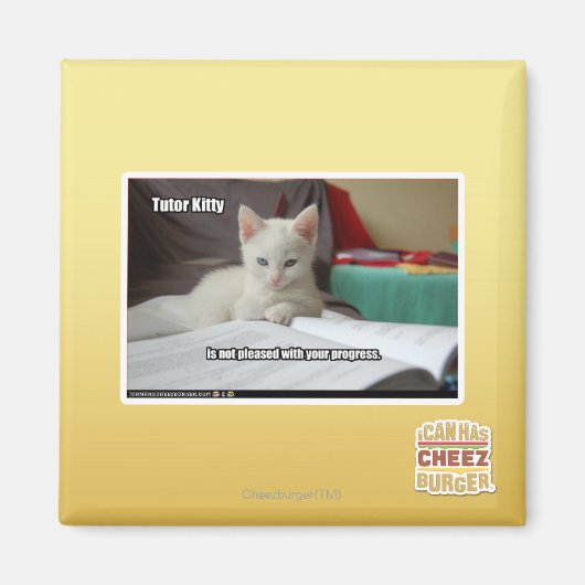 家庭教師子猫 マグネット (正面)