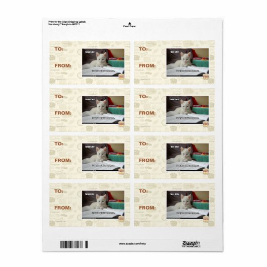 家庭教師子猫 ラベル (フルシート)