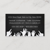 家庭教師 名刺 (裏面)