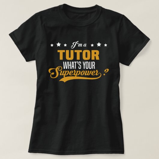家庭教師 Tシャツ (デザイン正面)