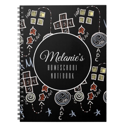 家庭教育おもしろい子どものドードルパターン ノートブック (正面)