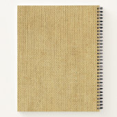 家庭料理の素朴なキッチンレシピ主催者 ノートブック (裏面)