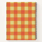 家庭料理の素朴なキッチンレシピ雑誌 ノートブック (裏面)