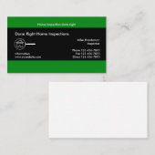 家庭検査サービス 名刺 (正面/裏面)