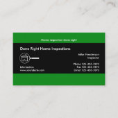 家庭検査サービス 名刺 (正面)