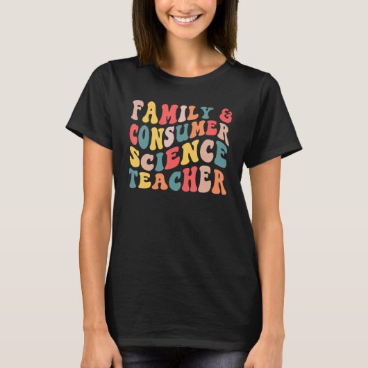 家庭消費者科学先生Facs先生1 Tシャツ (正面)