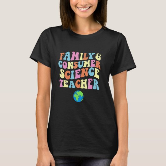 家庭消費者科学先生Facs School Tシャツ (正面)
