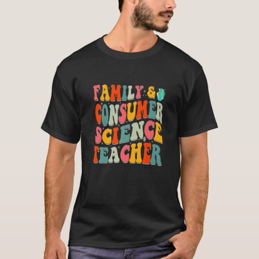 家庭消費者科学Facs先生バックスクーオ Tシャツ (正面)