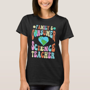家庭消費者科学Facs先生バックスクーオ Tシャツ