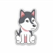 家庭犬アニマル シール (正面)