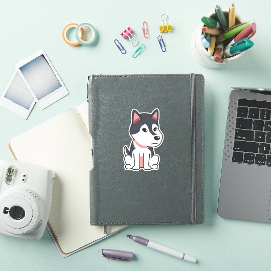 家庭犬アニマル シール (iPadカバー)