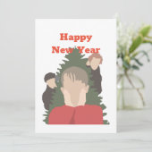 家庭独りモアアート サンキューカード (スタンド正面)