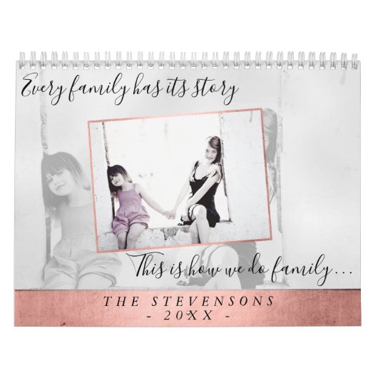 家庭生活 |コーラル年(写真) |写真12 カレンダー (カバー)