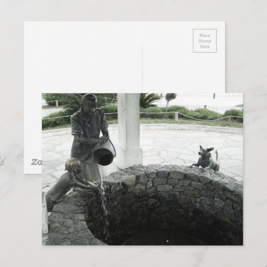 家庭生活 ポストカード (正面/裏面)