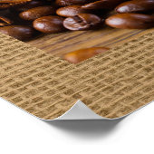 家庭用の洗練されたコーヒーアート/ビジネスデコール ポスター (角)