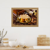 家庭用の洗練されたコーヒーアート/ビジネスデコール ポスター (キッチン)