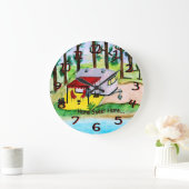 家庭用の甘いホームウォール時計 ラージ壁時計 (ホーム)