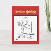 家庭用クリーナクリスマスカード シーズンカード (正面)