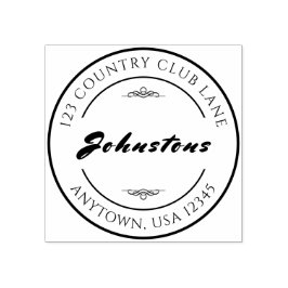 家庭用シグネチャーカスタムゴムスタンプ ラバースタンプ