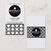 家庭用シンダースタンプ ロイヤリティカード (正面/裏面)