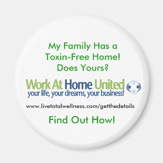 家庭用マグネット統一されたで作業。 マグネット (正面)