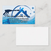 家庭用加圧洗浄サービス | クリーナー 名刺 (正面/裏面)