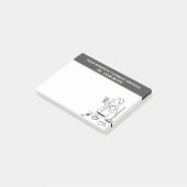 家庭用掃除サービスのアニメが個人設定へ ポストイット (アングル)